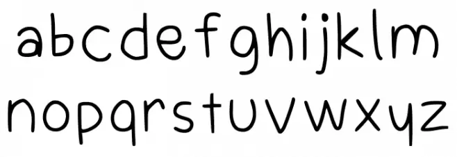 Pooper Scooper Regular Font Litere mici