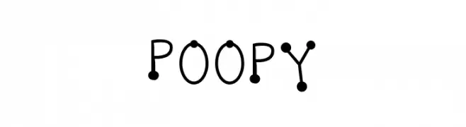 Poopy  Frei Schriftart Herunterladen