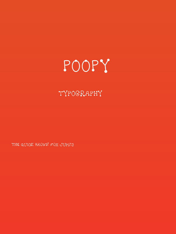 Poopy Poster