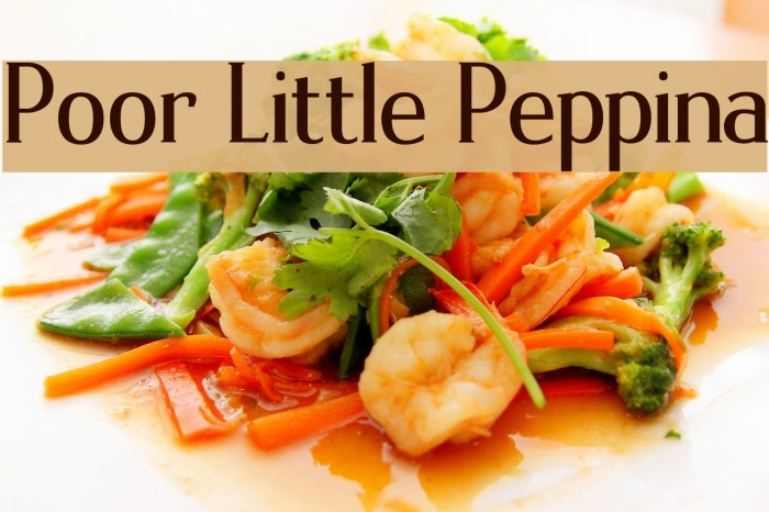 Poor Little Peppina Example 2