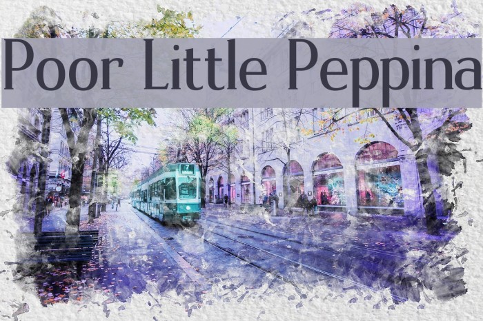 Poor Little Peppina Example 3