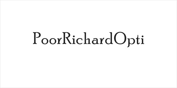 PoorRichardOpti Logo