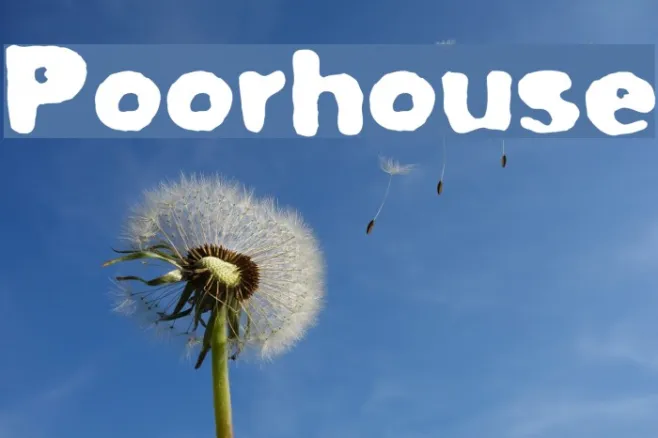 Poorhouse Example 1