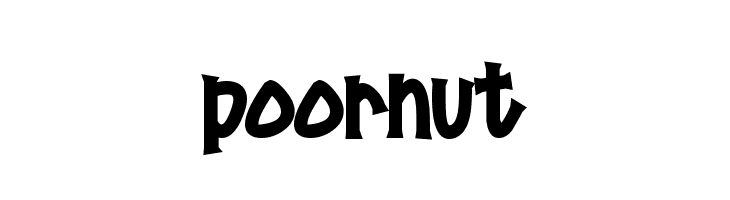 Poornut Font