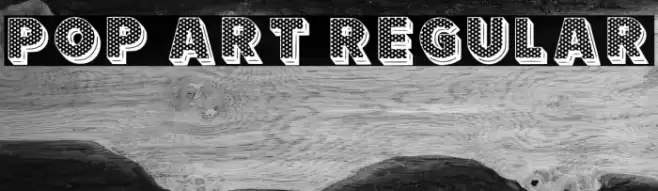 Pop Art Regular Font examples