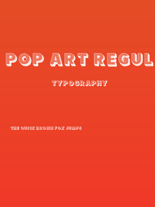 Pop Art Regular Poster