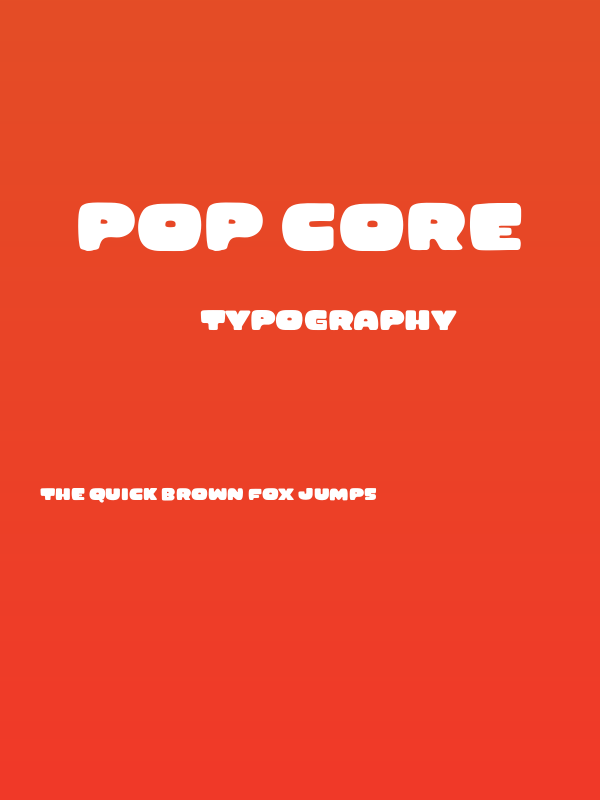 Pop Core Poster