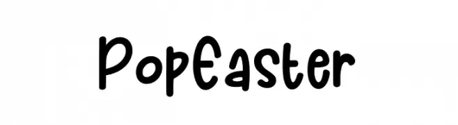 Pop Easter  Frei Schriftart Herunterladen