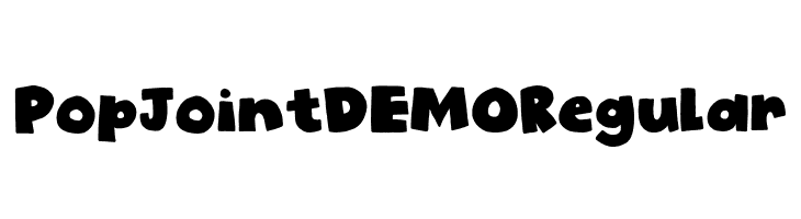 Pop Joint DEMO Regular  لخطوط تنزيل
