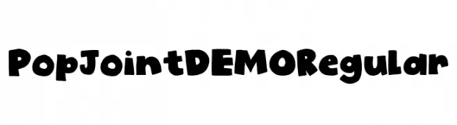 Pop Joint DEMO Regular  تنزيل الخطوط