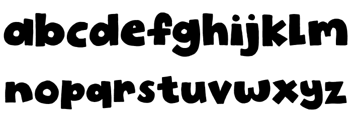 Pop Joint DEMO Regular Font LOWERCASE