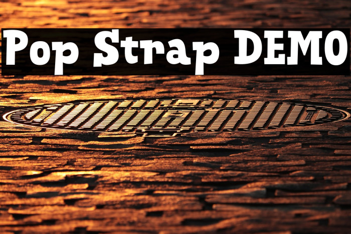 Pop Strap DEMO Example 1