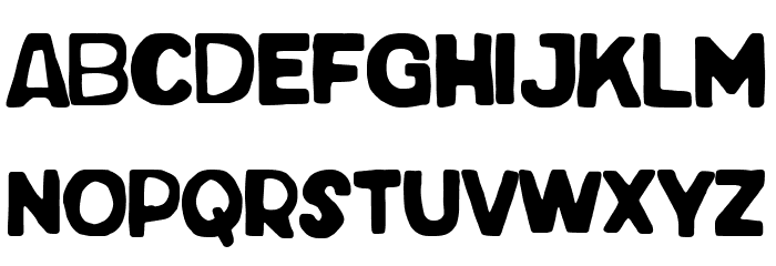 Pop Summer Fest Font LOWERCASE