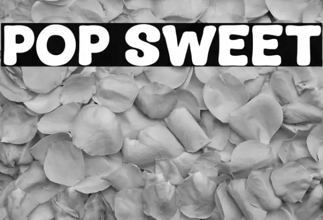 Pop Sweet Font examples
