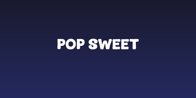 Pop Sweet Social Header