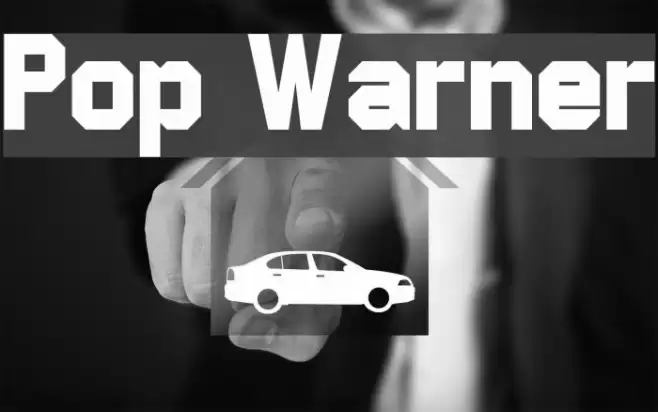 Pop Warner خط examples