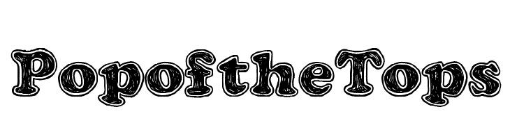Pop of the Tops  フリーフォントのダウンロード