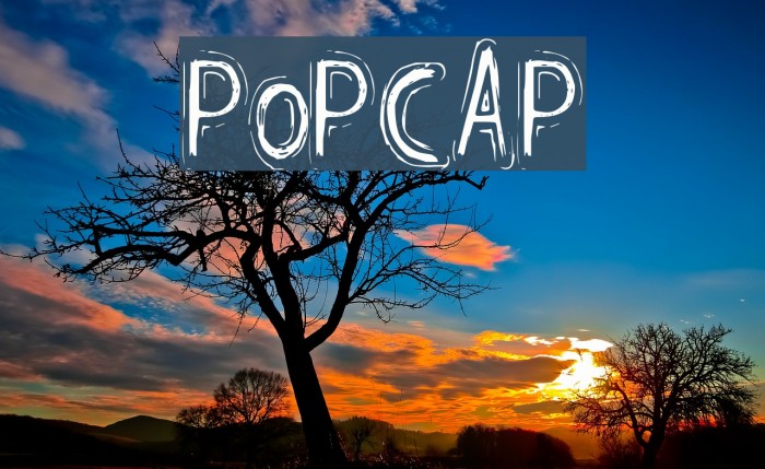 PopCap Font examples