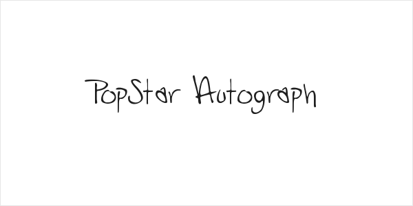 PopStar Autograph Logo
