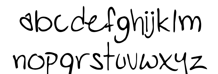PopStar Autograph Font LOWERCASE