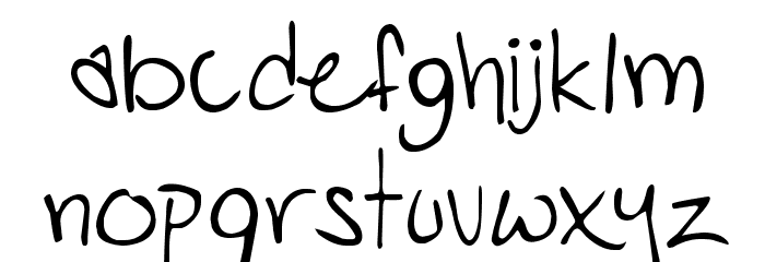 PopStarAutograph Font LOWERCASE