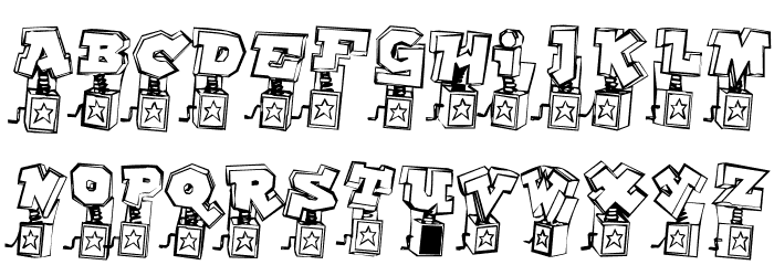 PopUpFontio-Regular Font LOWERCASE