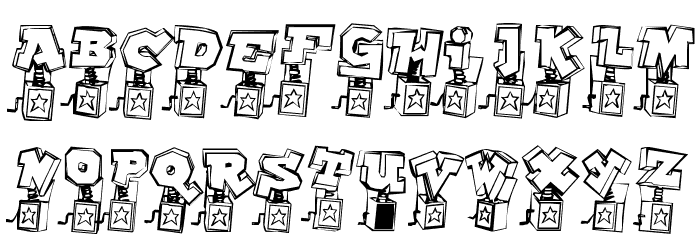 PopUpFontio-Regular Font LOWERCASE