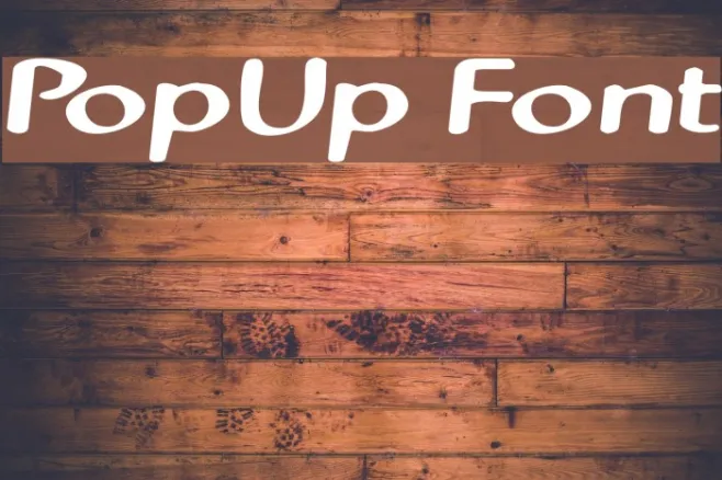PopUp Example 1