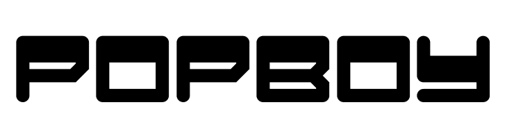 Popboy  フリーフォントのダウンロード