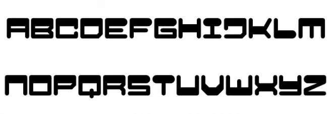 Popboy 字体 大写