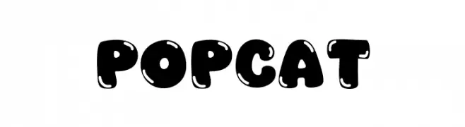 Popcat  les polices de caractères gratuit tlcharger
