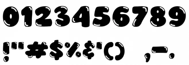 Popcat Font OTHER CHARS