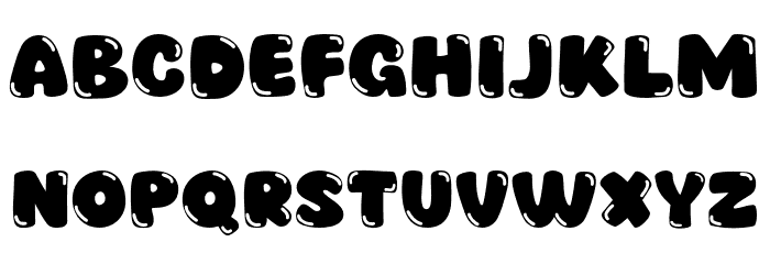 Popcat Font LOWERCASE