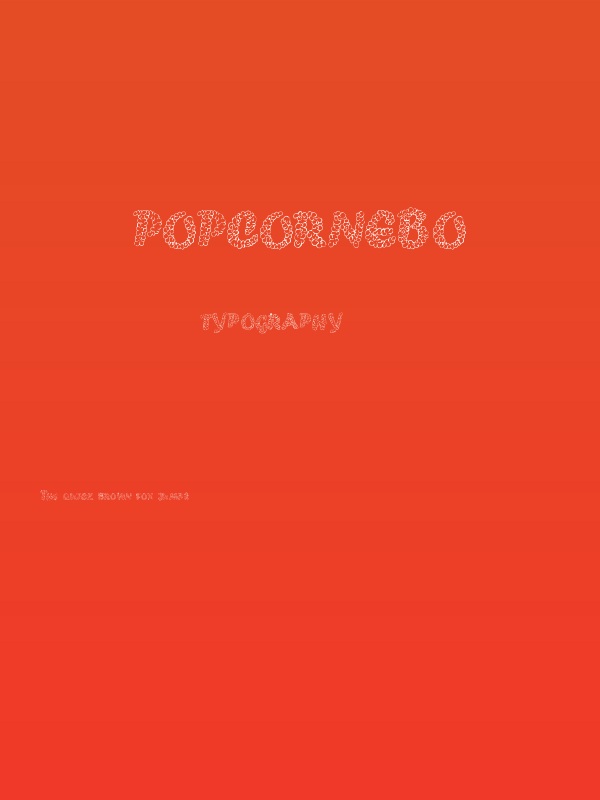 PopcornEBO Poster