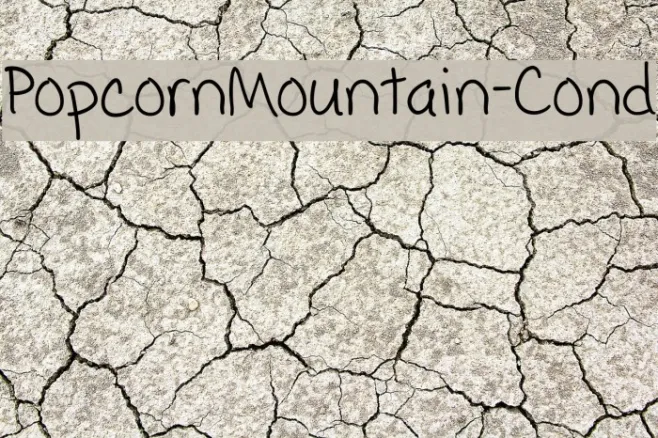 PopcornMountain-Cond Example 1