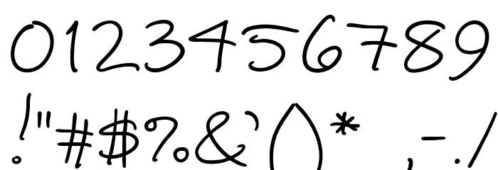 PopcornMountain-Std Font OTHER CHARS