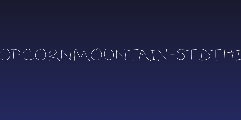 PopcornMountain-StdThin Social Header