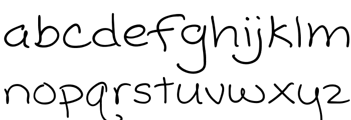 PopcornMountain-Std Font LOWERCASE