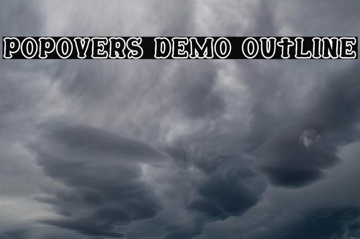 Popovers Demo Outline Example 3