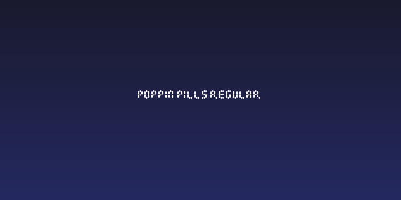 Poppin Pills Regular Social Header