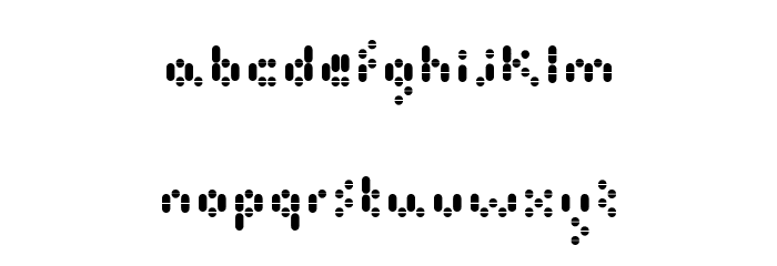 Poppin Pills Regular Font LOWERCASE