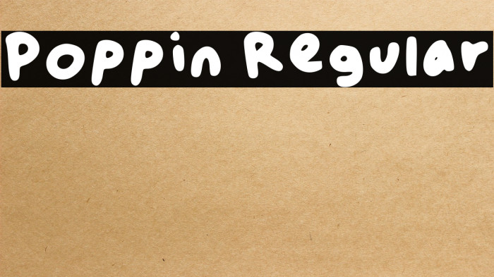 Poppin Regular Example 3