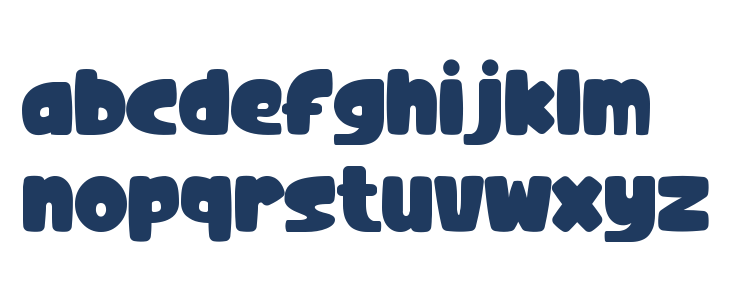 Popping-Cute Lowercase