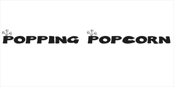 Popping Popcorn Logo