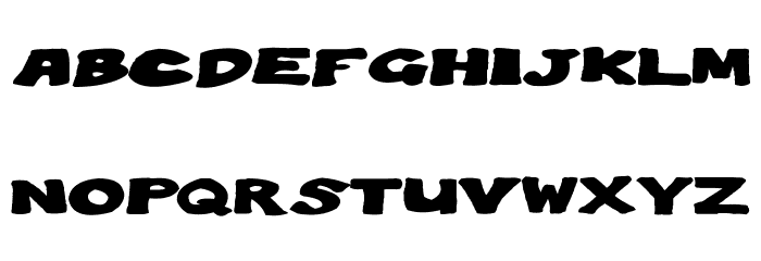 Popping Popcorn Font LOWERCASE