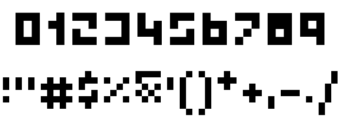 Poppkorn Regular Font OTHER CHARS