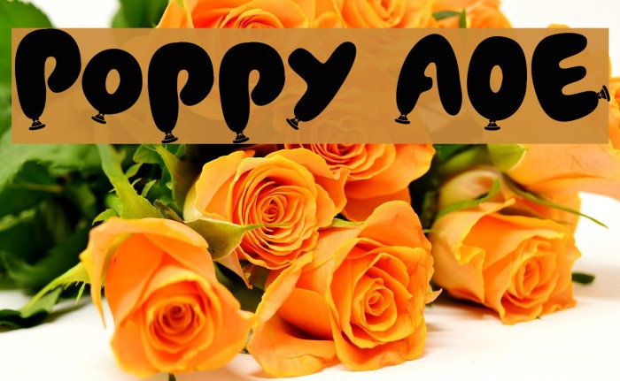 Poppy AOE Caratteri examples
