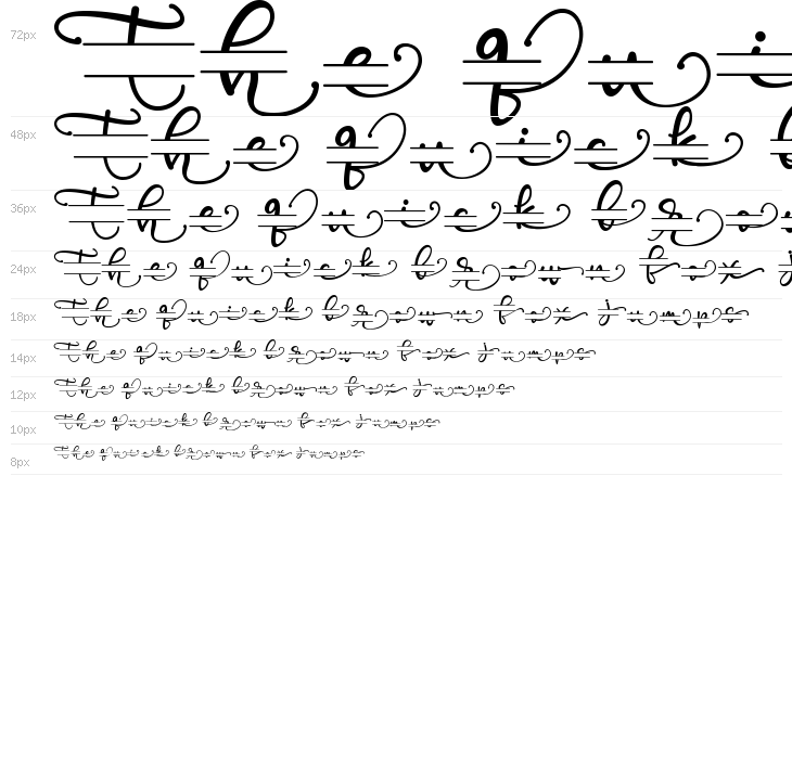 Poppy Monogram_Personal Use Waterfall