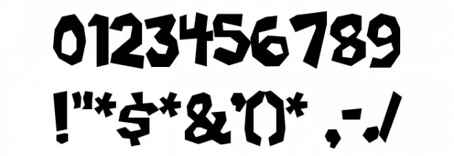 Poppycock Font OTHER CHARS