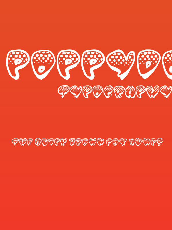 Poppydot Poster